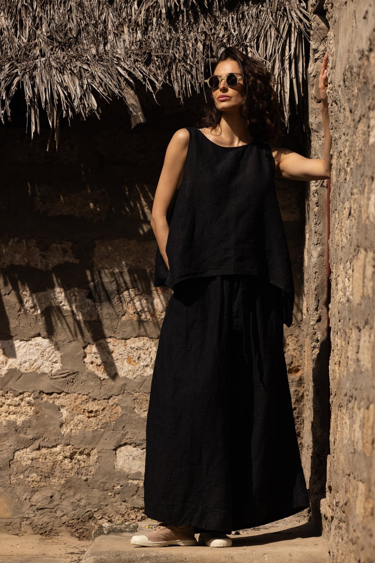 Taji Top - Linen