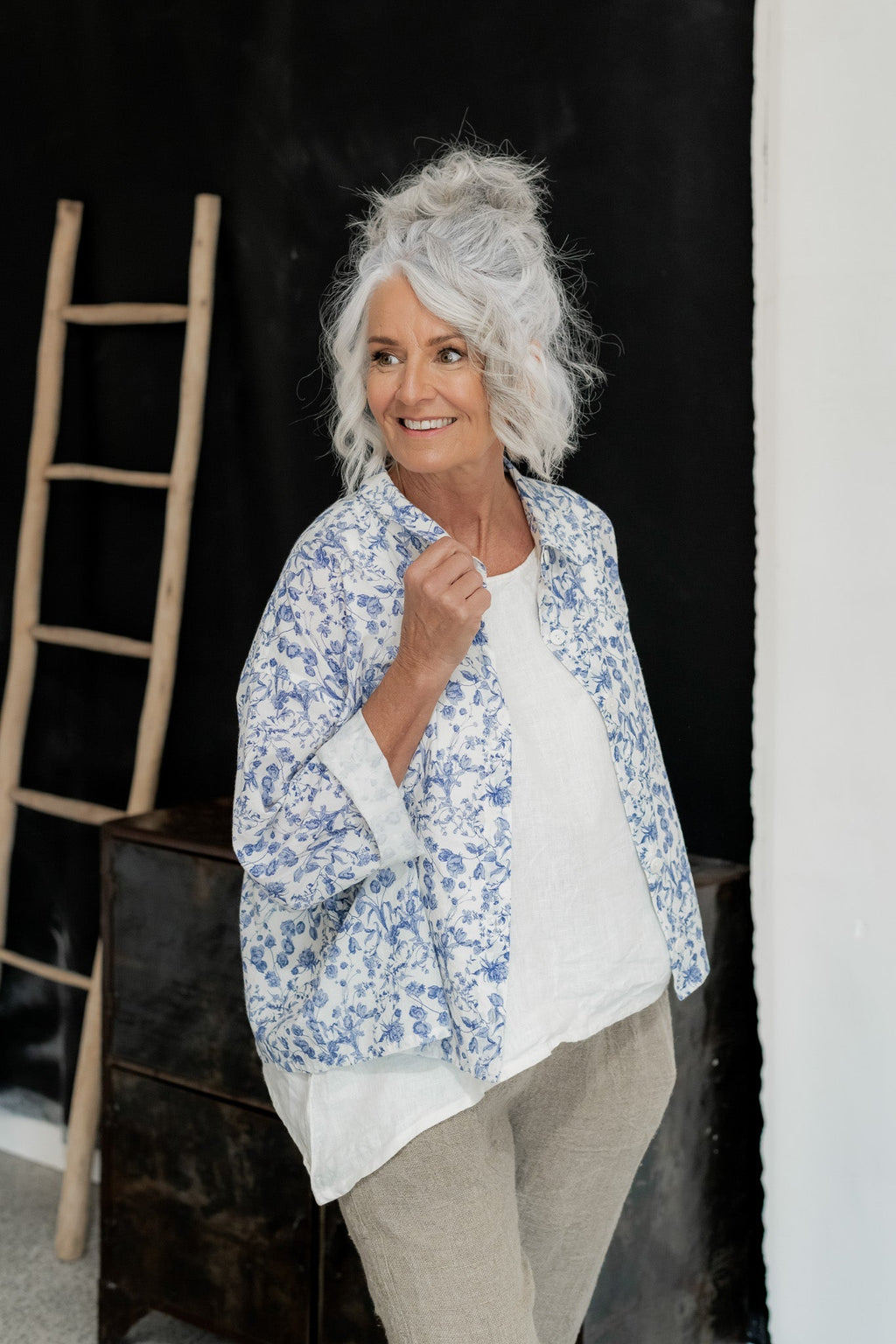 Taji Top - Linen