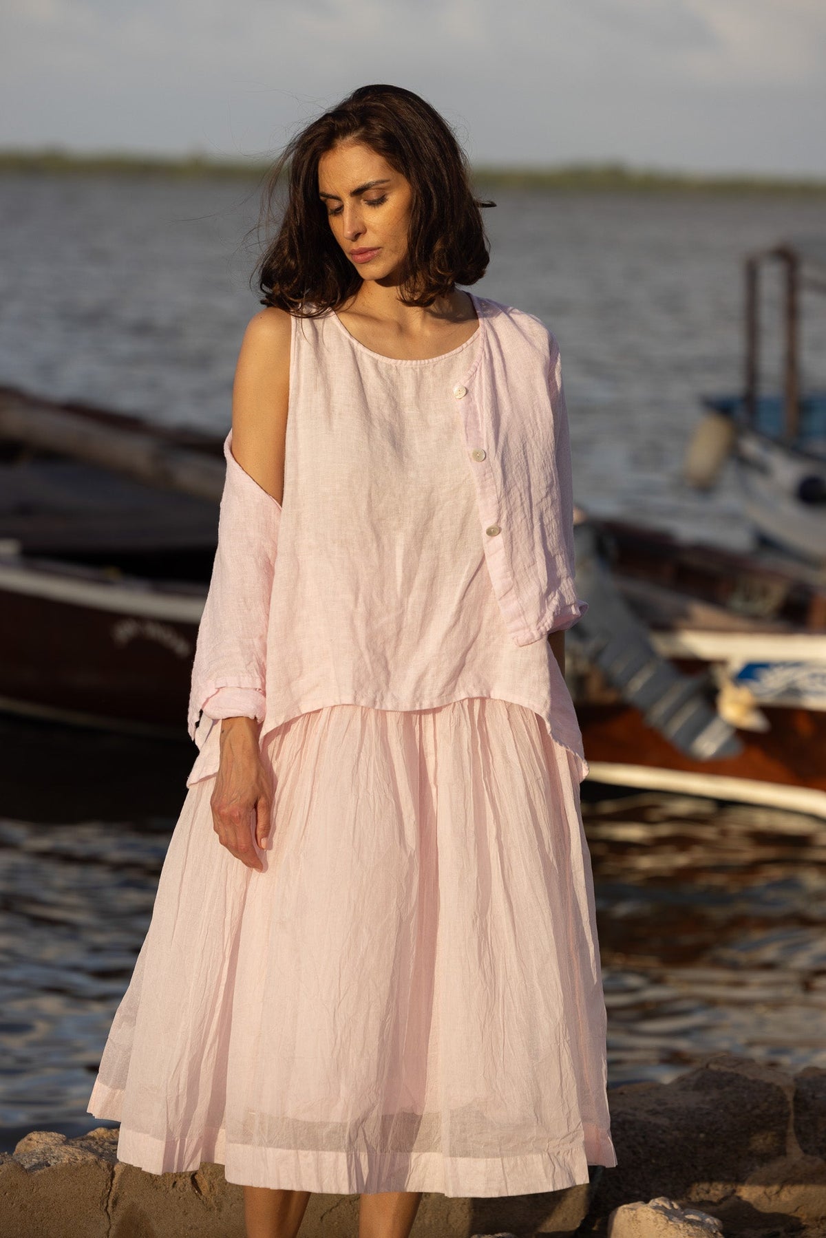 Taji Top - Linen