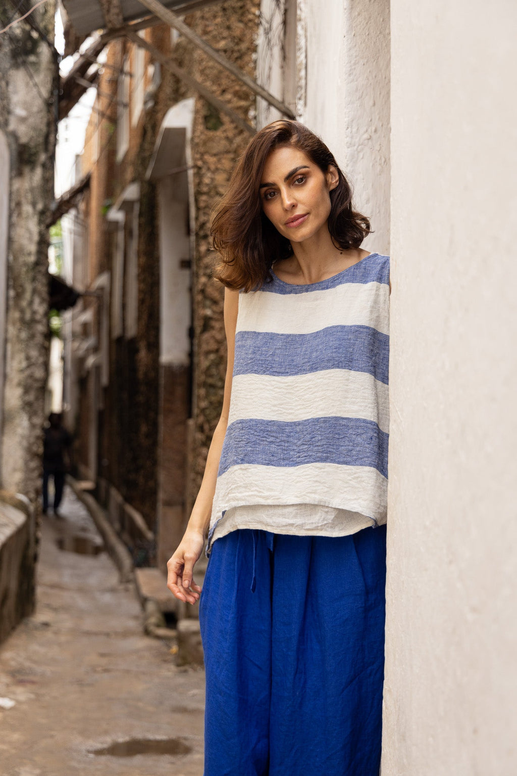 Taji Top - Linen