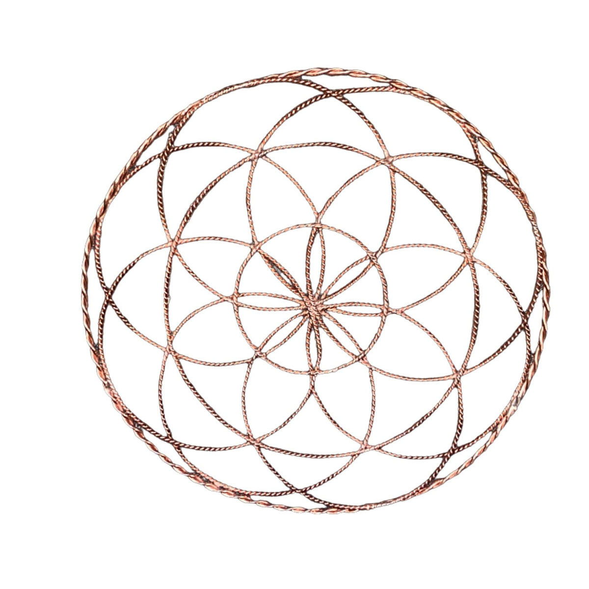 Flower of life - charge healing plate - Tensor Ring - reiki healing -  healing tool