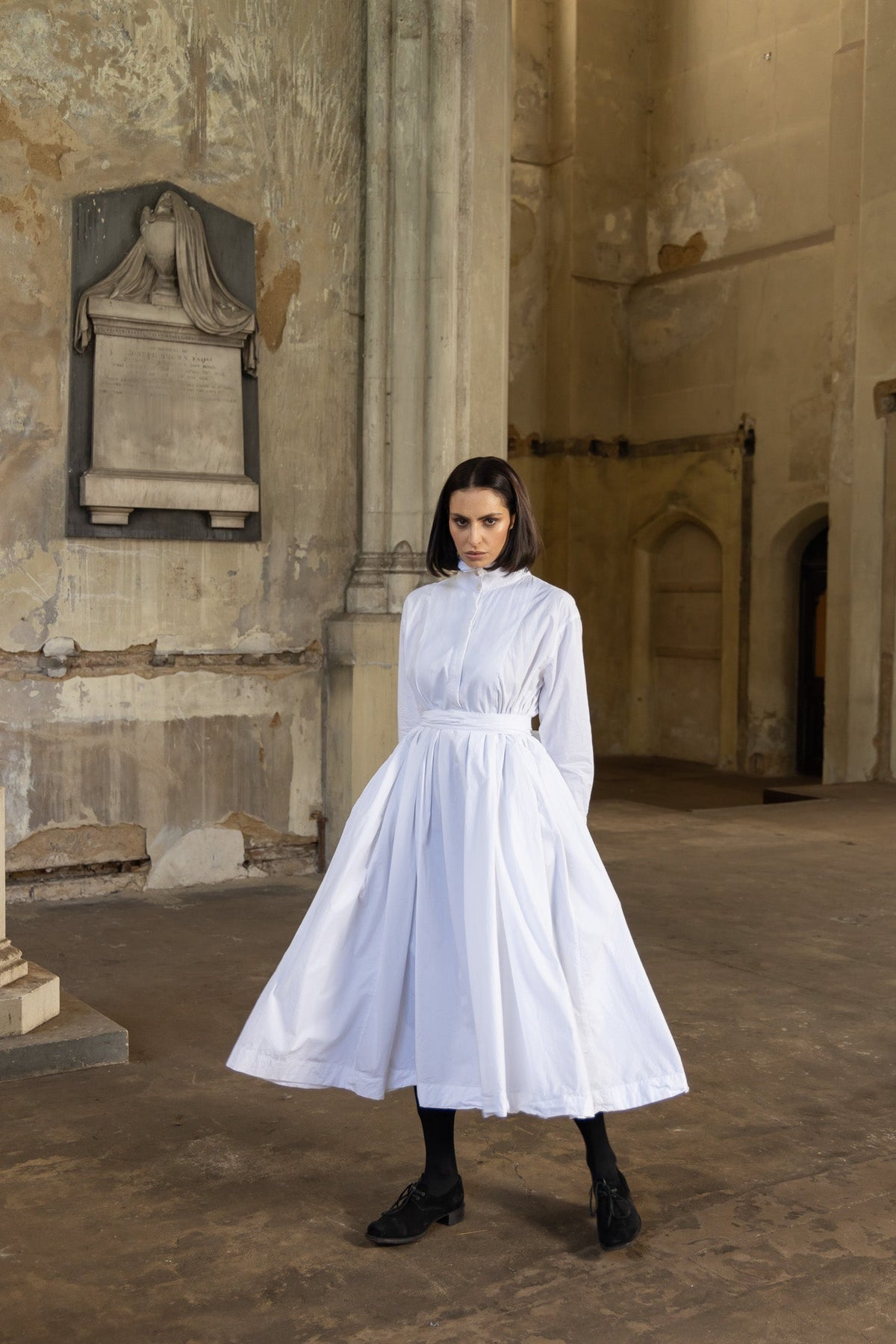 Winifred Dress - Cotton Poplin