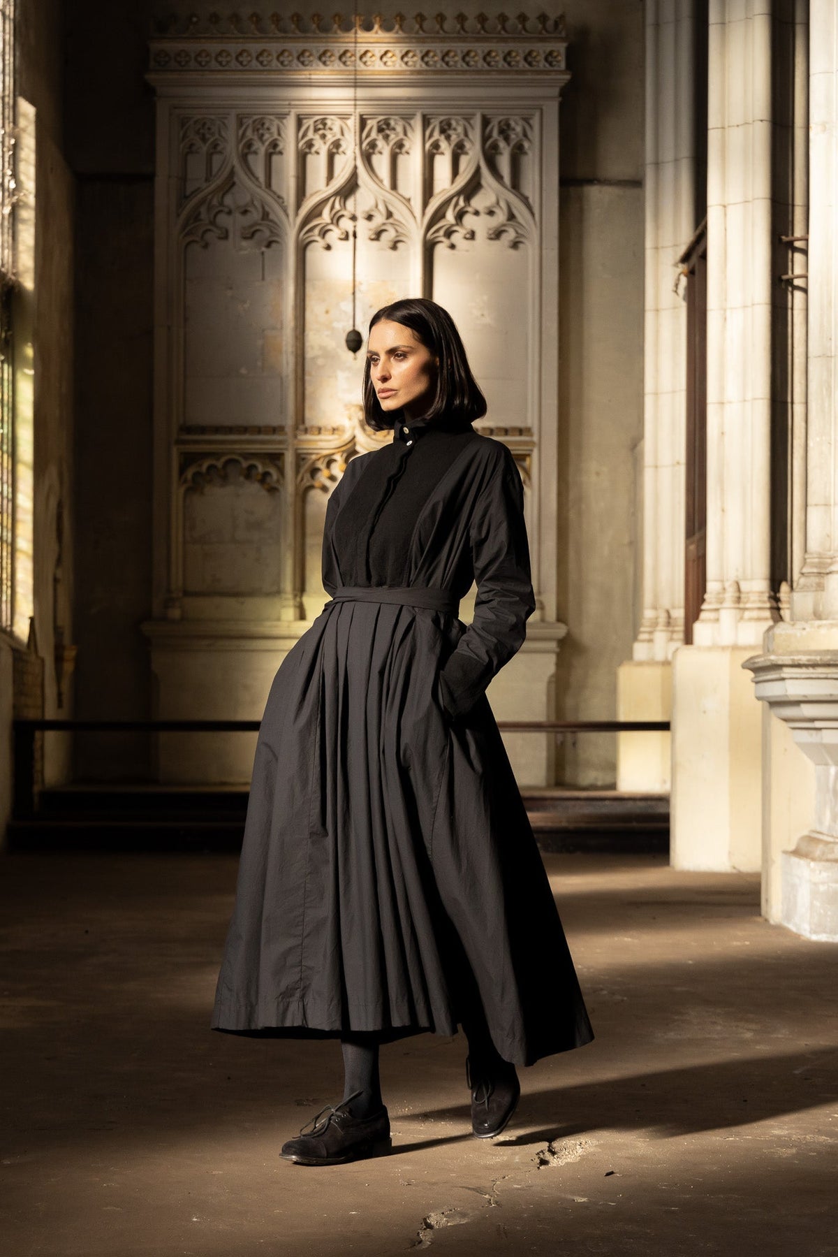 Winifred Dress - Cotton Poplin